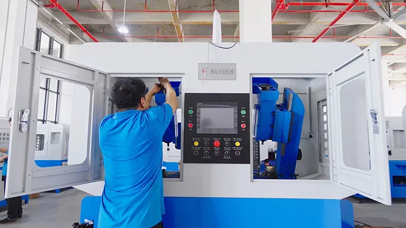 6 Station Rotary Table Drilling and Tapping Machine